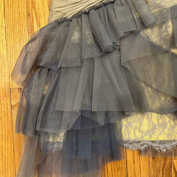 BCBGMAXAZRIA RUNWAY Strapless Lace Cocktail Dress - Picture 7 of 9